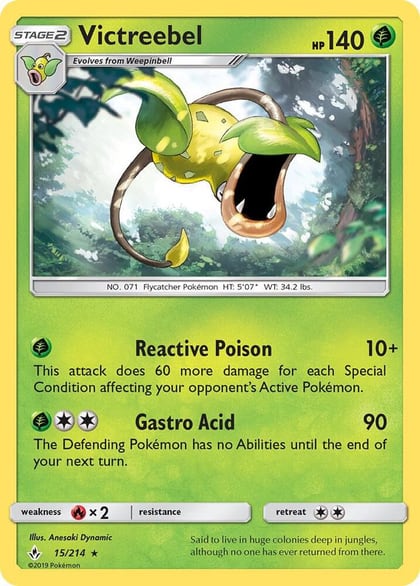 Victreebel, SM - Unbroken Bonds 15/214