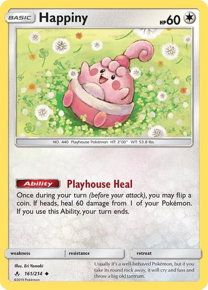 Happiny, SM - Unbroken Bonds 161/214