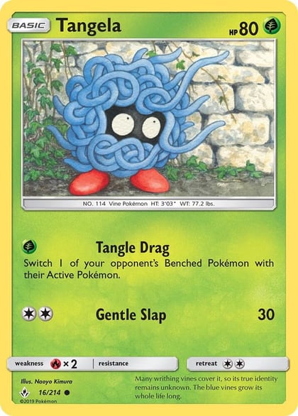 Tangela, SM - Unbroken Bonds 16/214