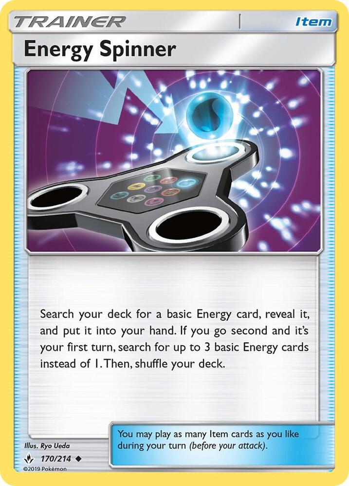 Energy Spinner, SM - Unbroken Bonds 170/214