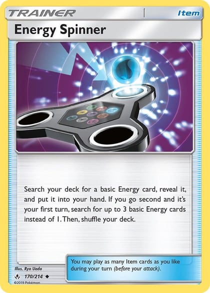Energy Spinner, SM - Unbroken Bonds 170/214