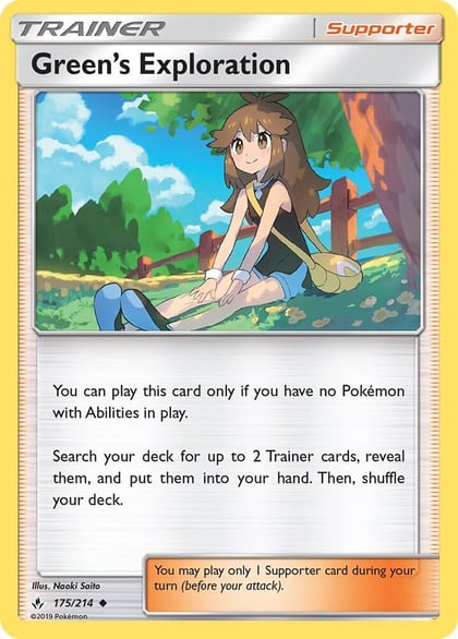 Green's Exploration, SM - Unbroken Bonds 175/214