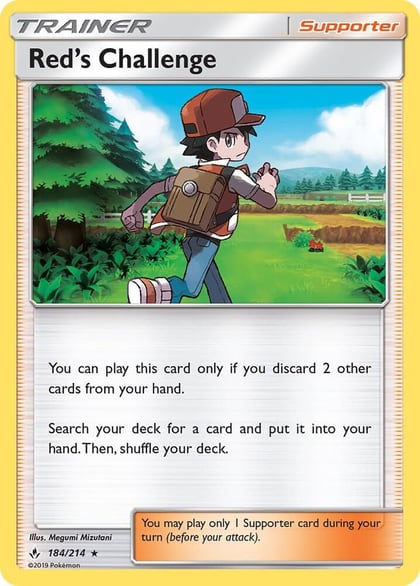 Red's Challenge, SM - Unbroken Bonds 184/214