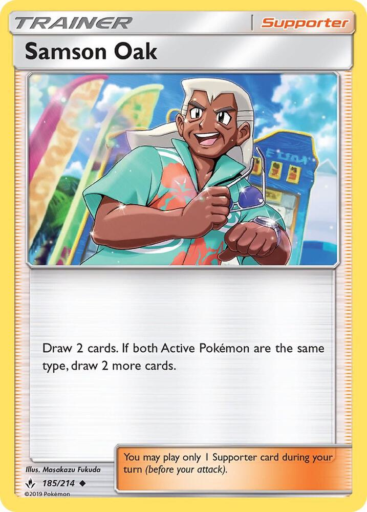 Samson Oak, SM - Unbroken Bonds 185/214