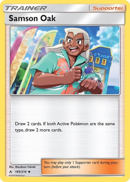 Samson Oak, SM - Unbroken Bonds 185/214