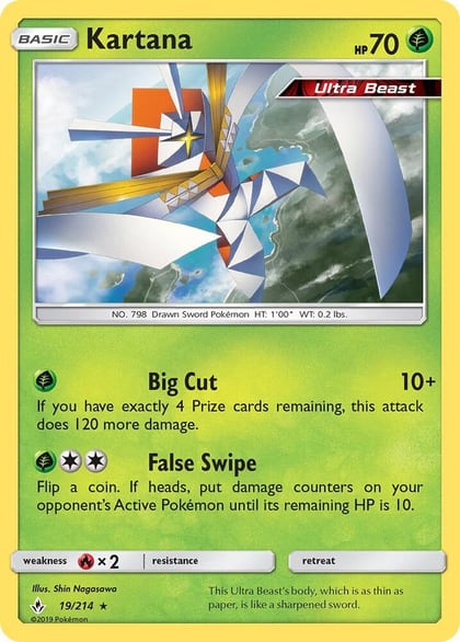 Kartana, SM - Unbroken Bonds 19/214