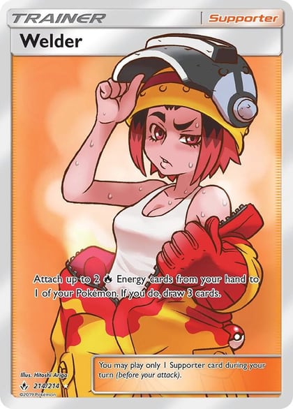 Welder (Full Art), SM - Unbroken Bonds 214/214