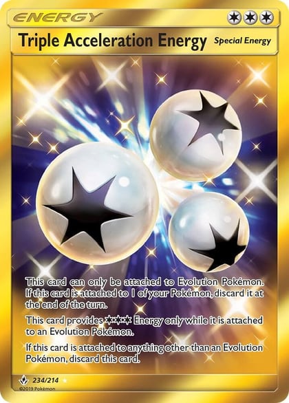 Triple Acceleration Energy (Secret), SM - Unbroken Bonds 234/214