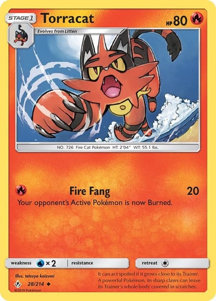 Torracat, SM - Unbroken Bonds 28/214
