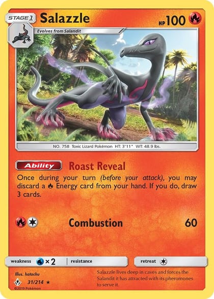 Salazzle, SM - Unbroken Bonds 31/214