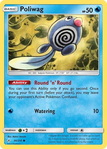 Poliwag (36), SM - Unbroken Bonds 36/214