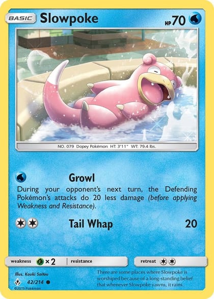 Slowpoke, SM - Unbroken Bonds 42/214
