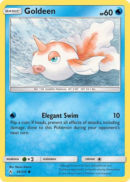 Goldeen, SM - Unbroken Bonds 48/214