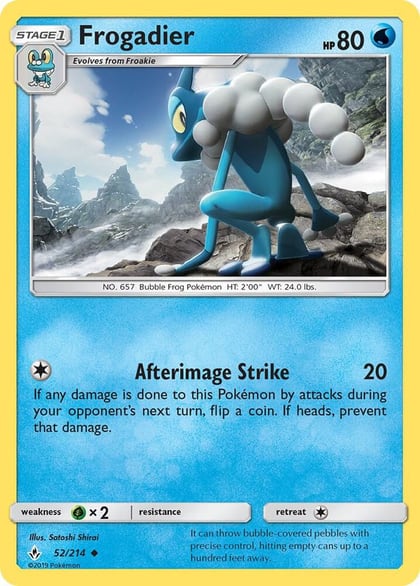 Frogadier, SM - Unbroken Bonds 52/214