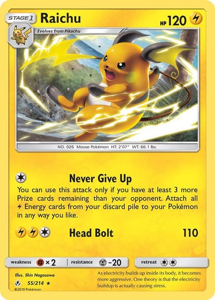 Raichu, SM - Unbroken Bonds 55/214