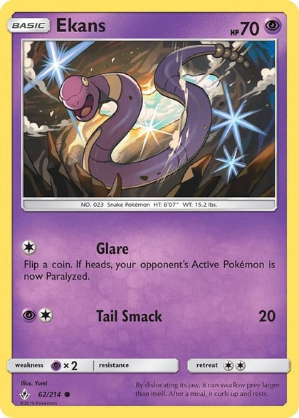 Ekans, SM - Unbroken Bonds 62/214