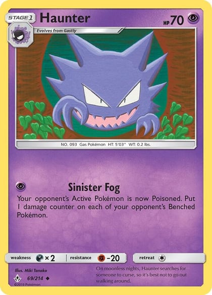 Haunter, SM - Unbroken Bonds 69/214