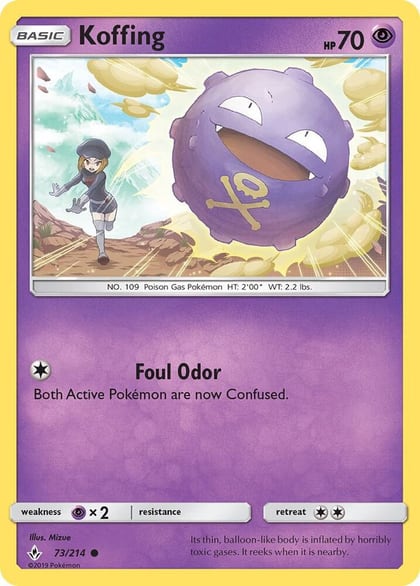 Koffing, SM - Unbroken Bonds 73/214