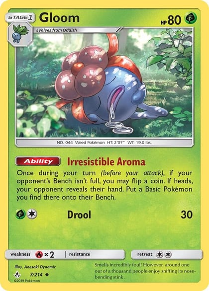 Gloom, SM - Unbroken Bonds 7/214