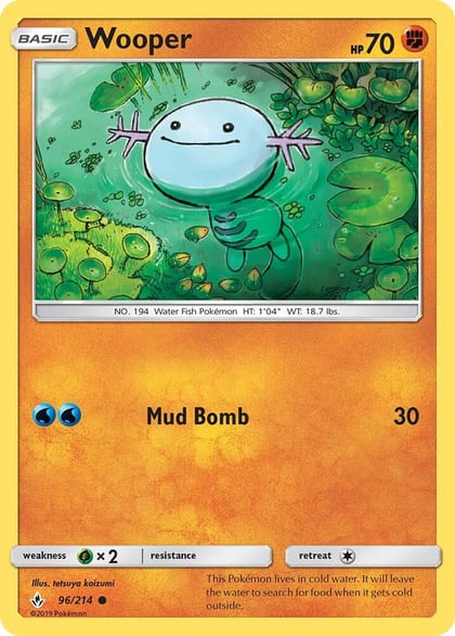 Wooper, SM - Unbroken Bonds 96/214