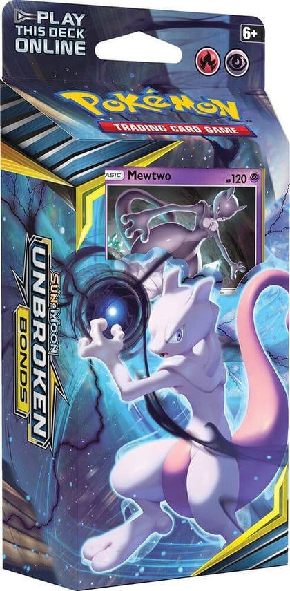Unbroken Bonds Battle Minds Theme Deck - [Mewtwo], SM - Unbroken Bonds P188399