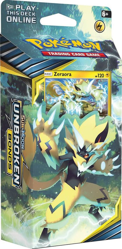 Unbroken Bonds Lightning Loop Theme Deck - [Zeraora], SM - Unbroken Bonds P188400