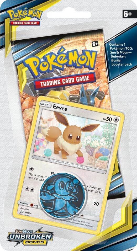 Unbroken Bonds Single Pack Blister [Eevee], SM - Unbroken Bonds P188412