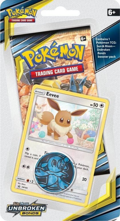 Unbroken Bonds Single Pack Blister [Eevee], SM - Unbroken Bonds P188412