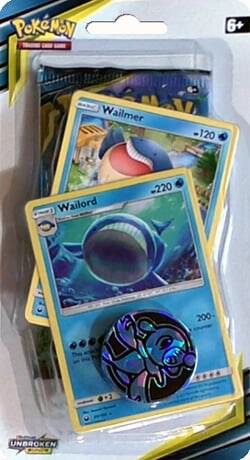 Unbroken Bonds Single Pack Blister [Wailord], SM - Unbroken Bonds P240189