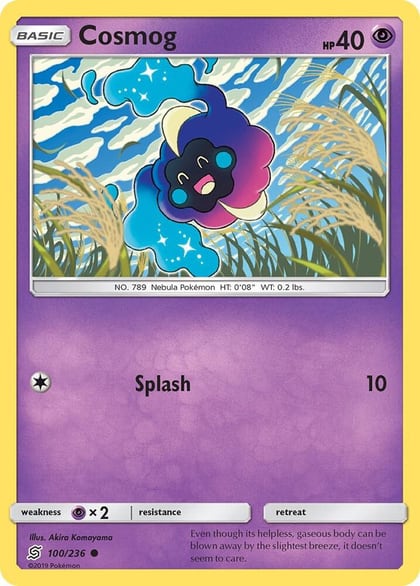 Cosmog, SM - Unified Minds 100/236