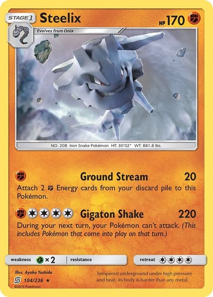 Steelix, SM - Unified Minds 104/236