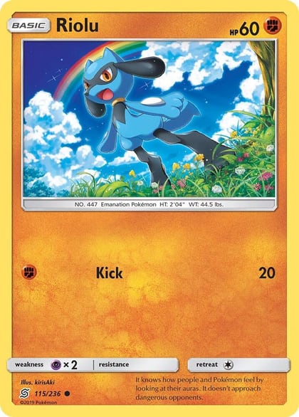 Riolu (115), SM - Unified Minds 115/236