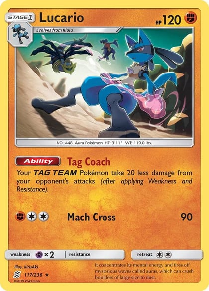 Lucario, SM - Unified Minds 117/236