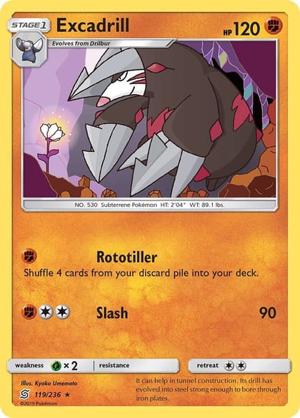 Excadrill, SM - Unified Minds 119/236
