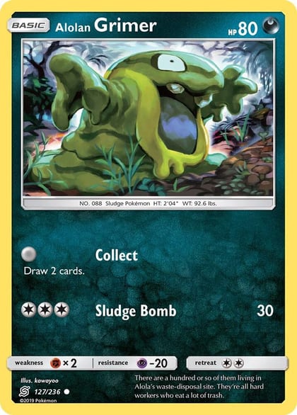 Alolan Grimer, SM - Unified Minds 127/236