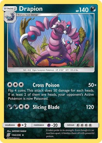 Drapion, SM - Unified Minds 134/236