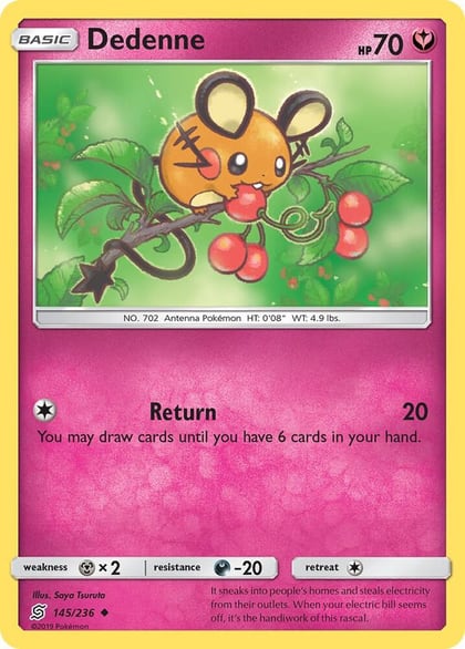 Dedenne, SM - Unified Minds 145/236
