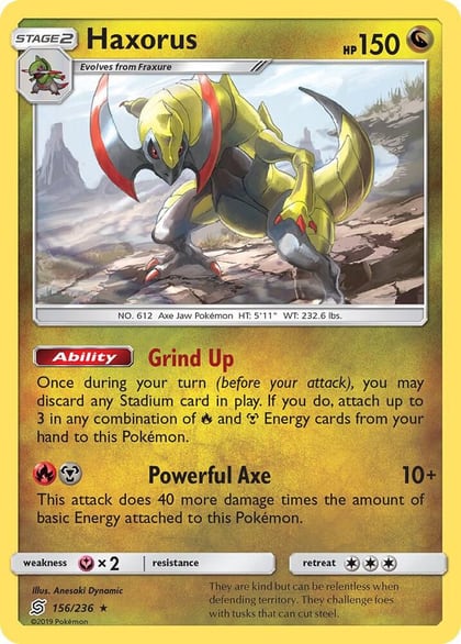 Haxorus, SM - Unified Minds 156/236