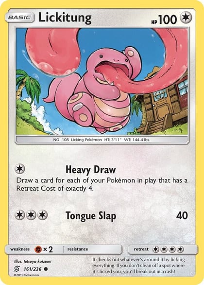 Lickitung, SM - Unified Minds 161/236