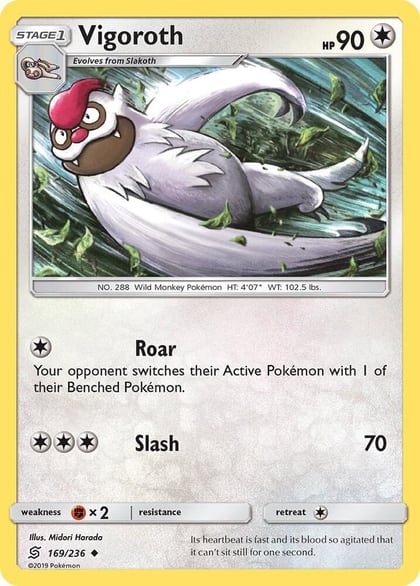 Vigoroth, SM - Unified Minds 169/236
