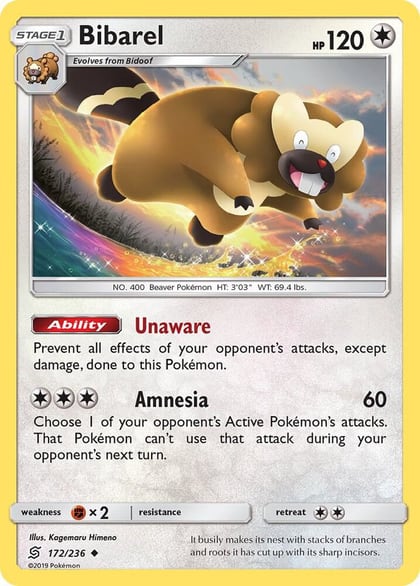 Bibarel, SM - Unified Minds 172/236