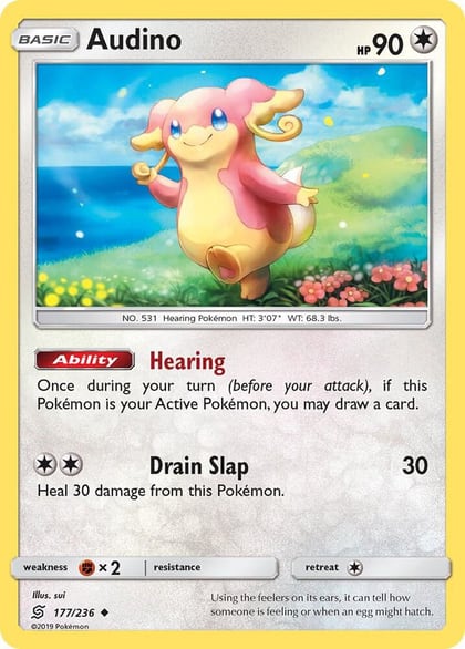 Audino, SM - Unified Minds 177/236