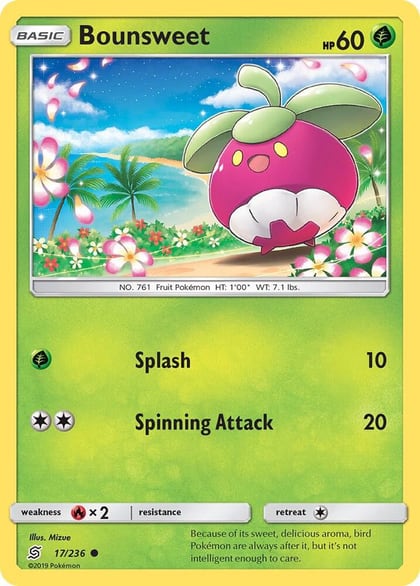 Bounsweet, SM - Unified Minds 17/236