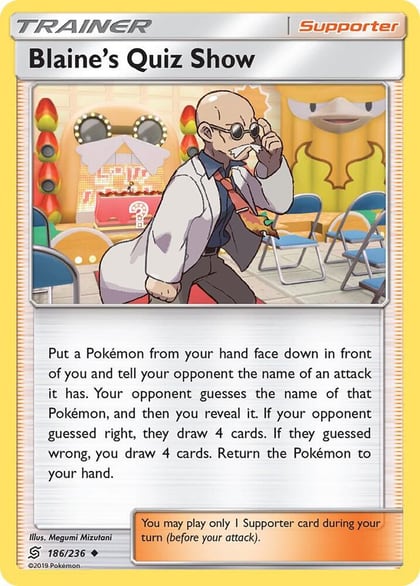 Blaine's Quiz Show, SM - Unified Minds 186/236