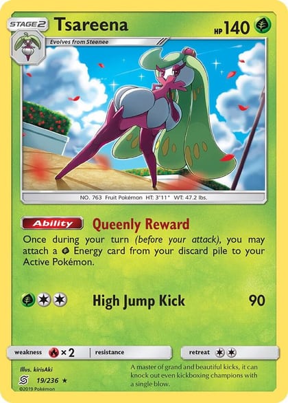 Tsareena, SM - Unified Minds 19/236