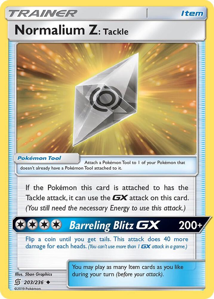 Normalium Z: Tackle, SM - Unified Minds 203/236