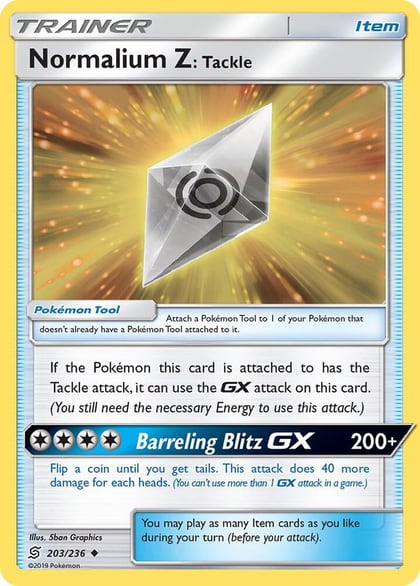 Normalium Z: Tackle, SM - Unified Minds 203/236