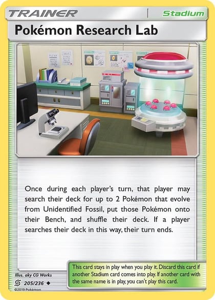 Pokemon Research Lab, SM - Unified Minds 205/236
