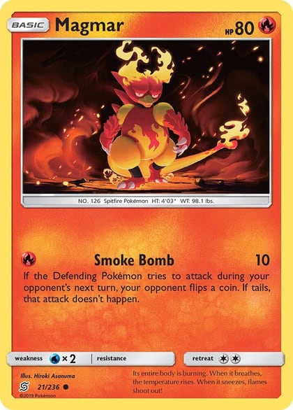 Magmar, SM - Unified Minds 21/236
