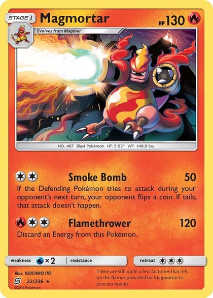Magmortar, SM - Unified Minds 22/236